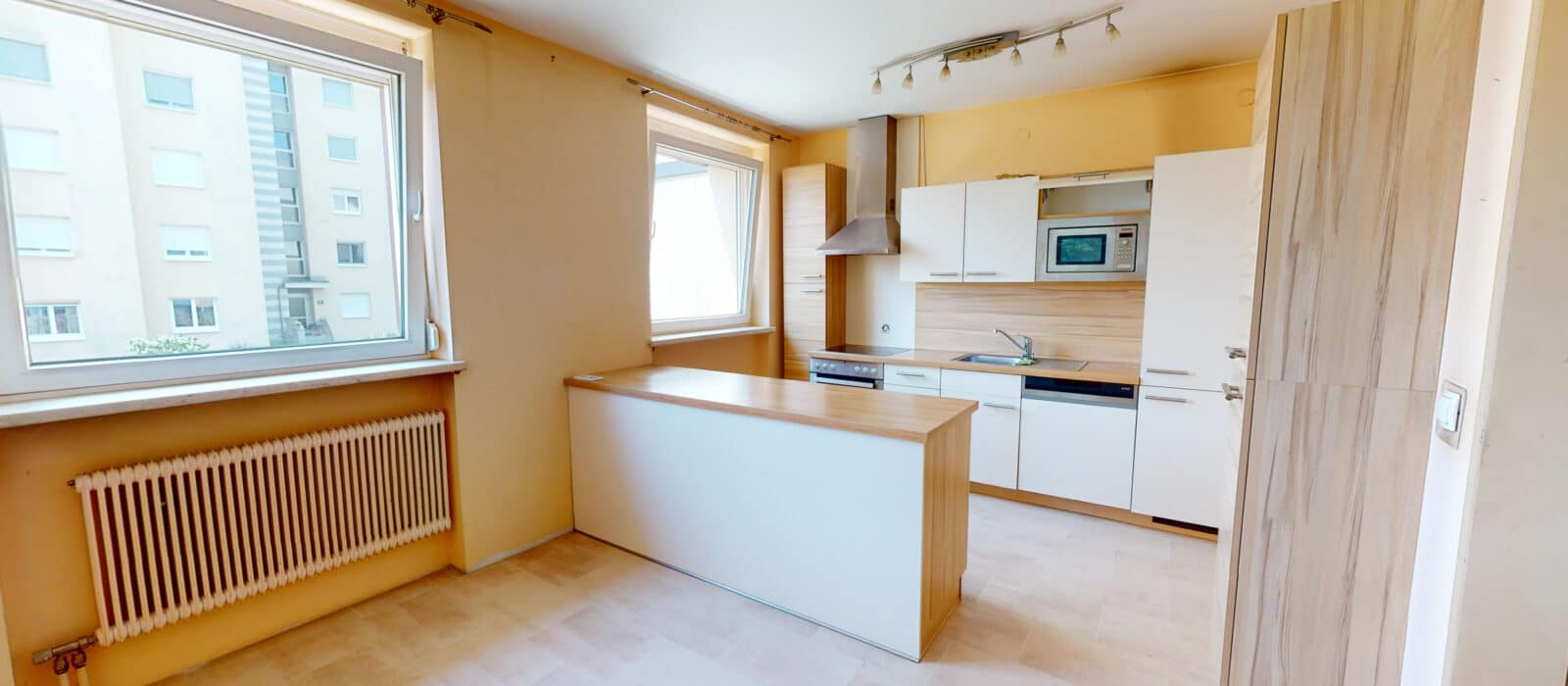 Eigentumswohnung in 4050 Traun: Offene Wohnküche, 94 m² Wohnfläche