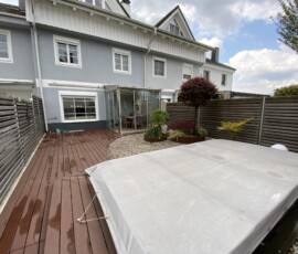 Reihenhaus in 4533 Piberbach: Terrasse mit Whirlpool, 160 m² Wohnfläche