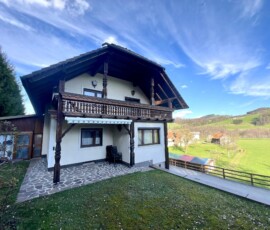 Einfamilienhaus in 4593 Untergrünburg: Haus mit Terrasse und Balkon, Wohnfläche 124 m²